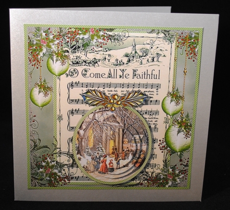 O Come All Ye Faithfull Mini Kit by Yvonne Middleton
