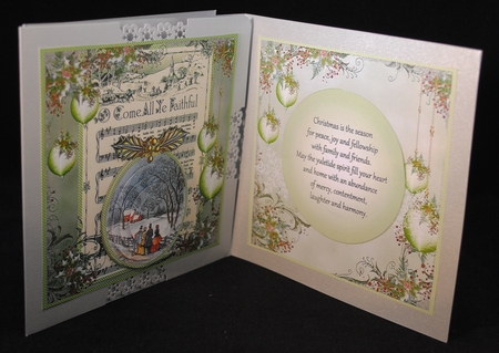 O Come All Ye Faithfull Mini Kit by Yvonne Middleton