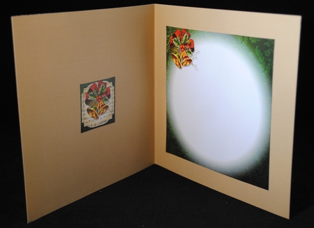 Sheet Music Christmas - Bells & Holly by Yvonne Middleton