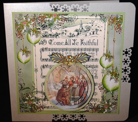 Christmas Carollers Mini Kit by Yvonne Middleton