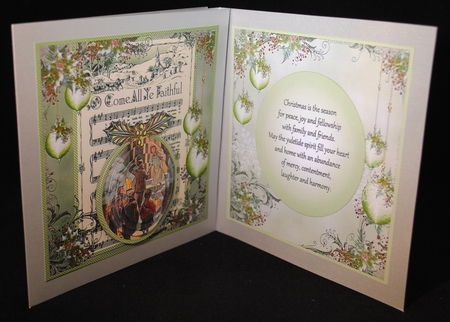 Christmas Carollers Mini Kit by Yvonne Middleton