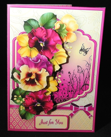 Butterfly Meadow - 5in x 7in Card Mini Kit by Yvonne Middleton