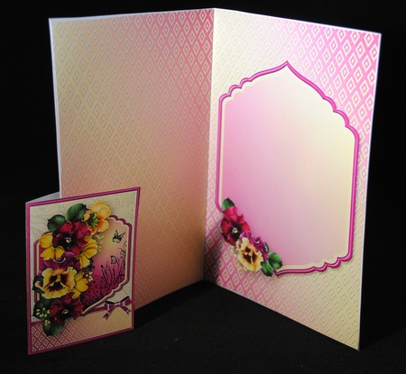 Butterfly Meadow - 5in x 7in Card Mini Kit by Yvonne Middleton