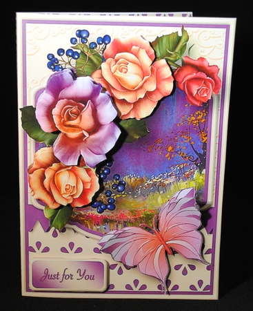 Flower Meadow - 5in x 7in Card Mini Kit by Yvonne Middleton
