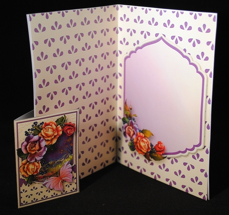 Flower Meadow - 5in x 7in Card Mini Kit by Yvonne Middleton