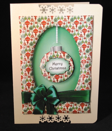 Gift Wrapped Christmas - Bauble by Yvonne Middleton