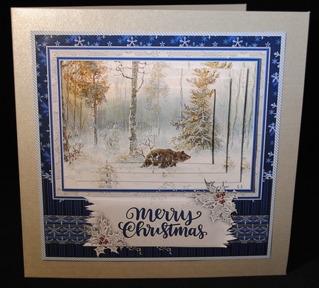 Christmas Winter Animal Scenes Mini Kit by Yvonne Middleton