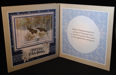 Christmas Winter Animal Scenes Mini Kit by Yvonne Middleton