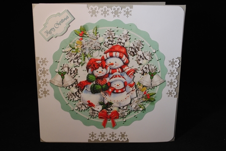 Snowman Topper 6 by Yvonne Middleton