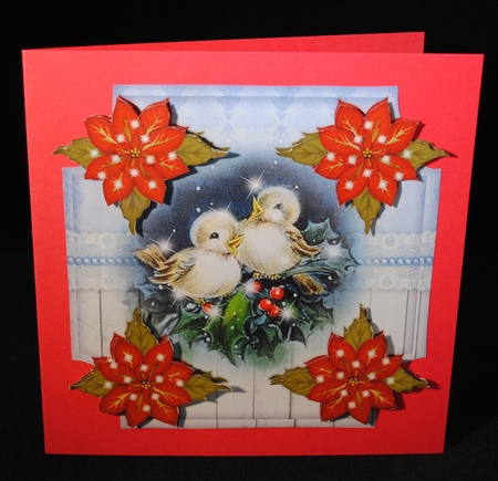 Christmas Birds Mini Kit by Yvonne Middleton
