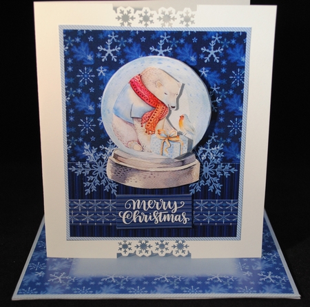 Christmas Animals Snow Globe Mini Kit by Yvonne Middleton