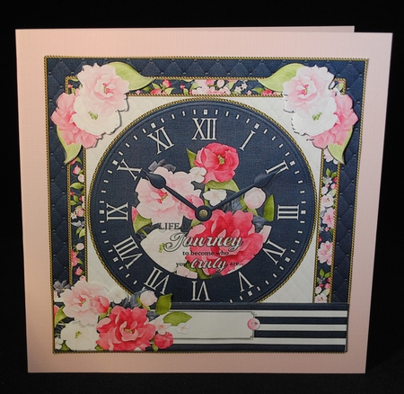 Blue Clock  by Yvonne Middleton