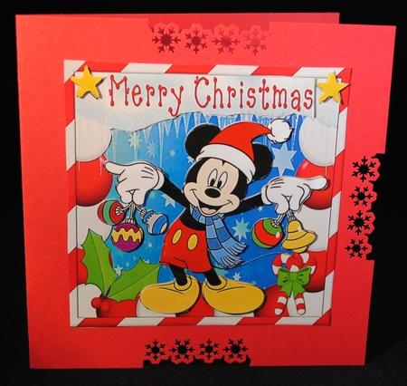 Mickey Christmas 2 by Yvonne Middleton