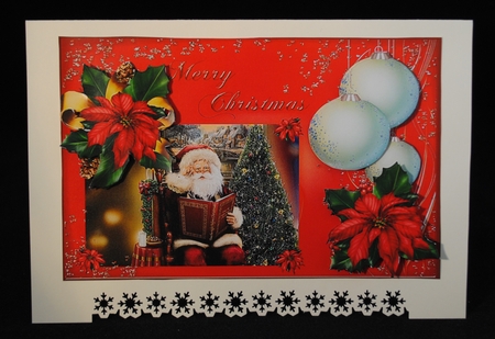 Red Christmas Card Bundle by Yvonne Middleton