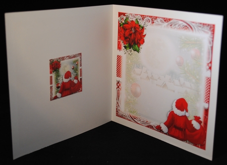 Waiting For Lights Out Card Front Kit  by Yvonne Middleton