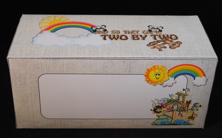 NOAH AND THE ARK - 3D CUBE PERPETUAL CALENDAR by Yvonne Middleton