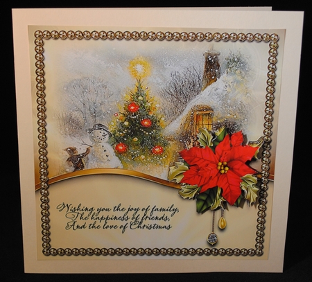 Christmas Sentiments 12 by Yvonne Middleton