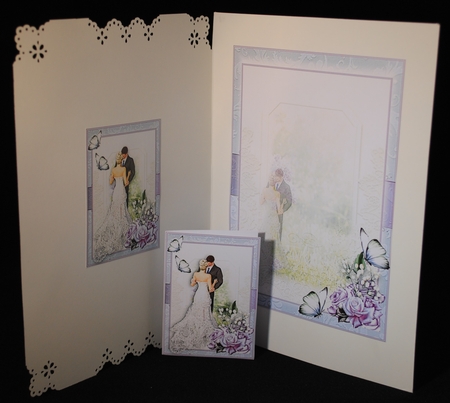 A5 The Bride And Groom by Yvonne Middleton