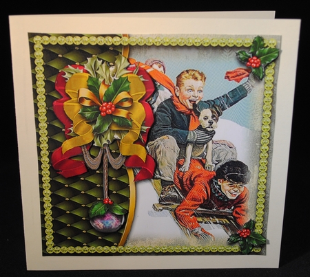 Christmas Green 11 by Yvonne Middleton