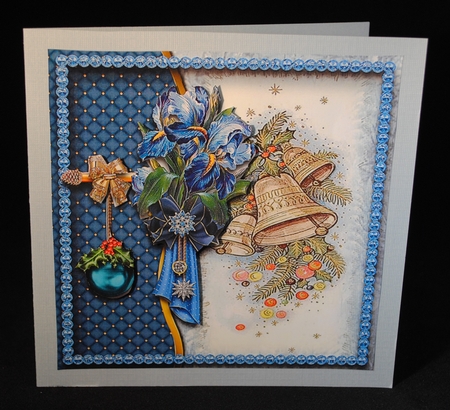 Christmas Blue 2 by Yvonne Middleton