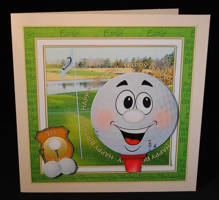 Happy Golf Mini Kit by Yvonne Middleton