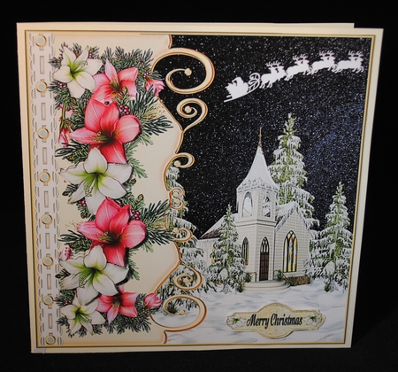 10 Christmas 8 x 8 Toppers Bundle by Yvonne Middleton
