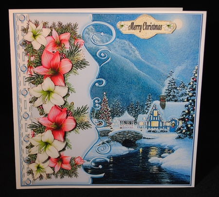 10 Christmas 8 x 8 Toppers Bundle by Yvonne Middleton
