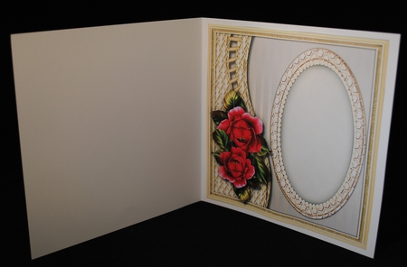 Blank Gold Incert  by Yvonne Middleton