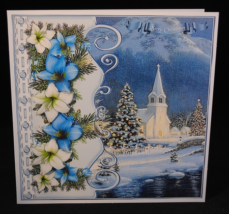 Christmas Church by Yvonne Middleton
