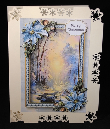 Winter Stream Sunrise A5 by Yvonne Middleton