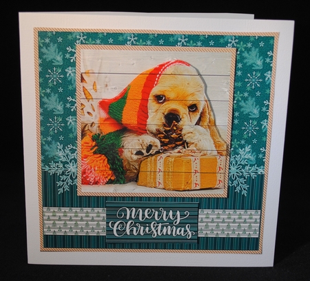 Christmas Puppies Mini Kit by Yvonne Middleton