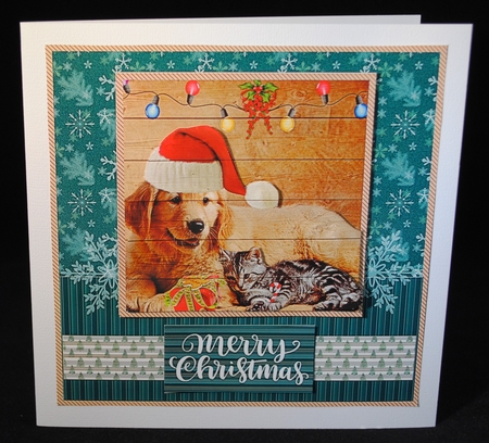 Christmas Cats and Dogs Mini Kit by Yvonne Middleton