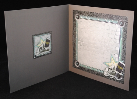 Birthday Boy Card  Front Kit by Yvonne Middleton