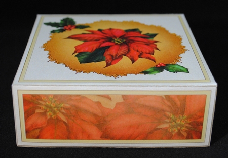 Poinsettia Bauble Gift Mini Kit by Yvonne Middleton