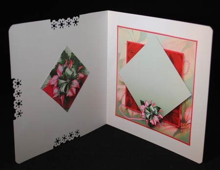 Christmas Surprise - Diamond Pyramid Card Mini Kit by Yvonne Middleton