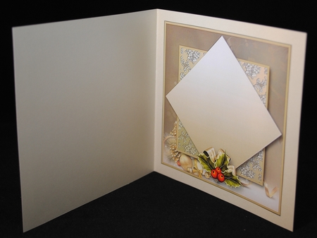 Gifts and Baubles - Diamond Pyramid Card Mini Kit by Yvonne Middleton