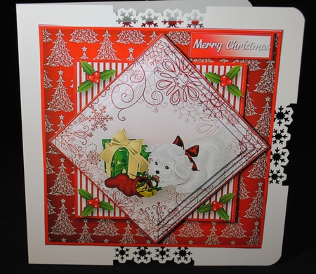Opening the Presents - Diamond Pyramid Card Mini Kit by Yvonne Middleton