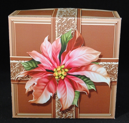 3D Bauble Rose Gold Christmas Church Scene Bundle by Yvonne Middleton