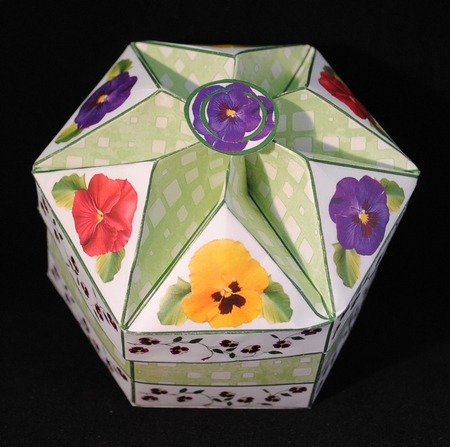 FTB Pretty Pansies by Yvonne Middleton