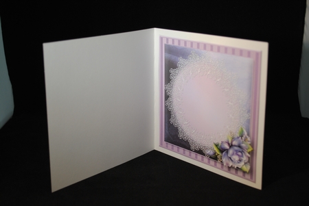 Peaceful Woodland Decoupage Card Mini Kit by Yvonne Middleton
