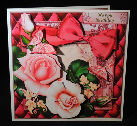 Roses and Bows 2 by Yvonne Middleton
