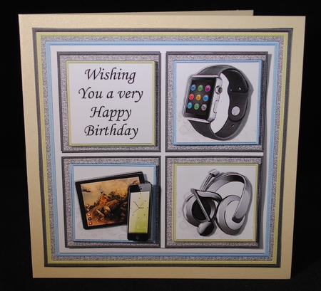 TEENAGE BOY & MALE ACCESSORIES 7.5 Quick Layer Card Mini Kit by Yvonne Middleton