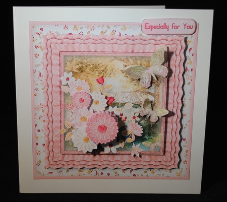Woodland Bridge - Frilly Frame Card Mini Kit by Yvonne Middleton