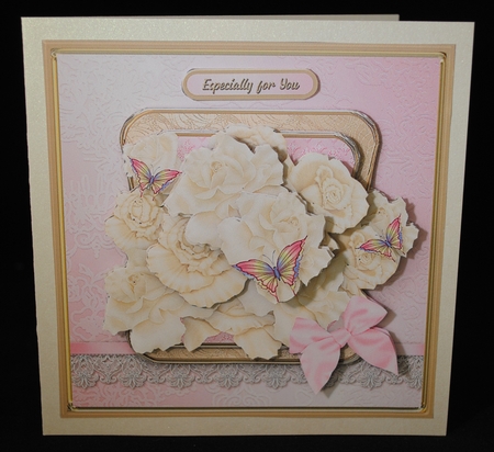 Butterfly Roses - Layered Card Mini Kit by Yvonne Middleton
