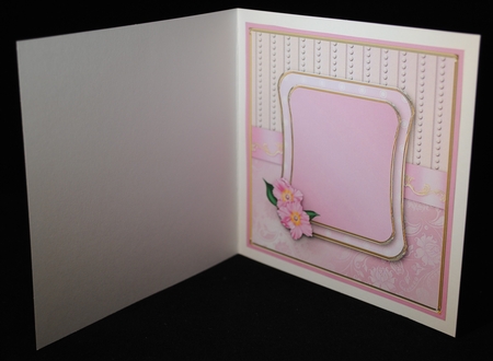 Pink and Cream Posy - Layered Card Mini Kit by Yvonne Middleton