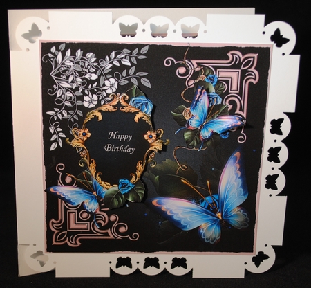 Midnight Garden Corners 1 mini kit by Yvonne Middleton