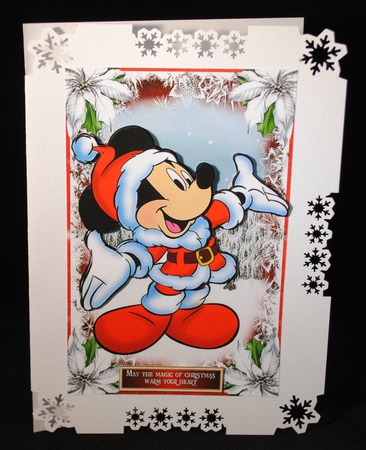 Christmas Mickey by Yvonne Middleton