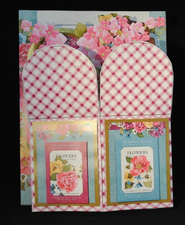 3D POP BOX CARD KIT - VINTAGE GARDEN by Yvonne Middleton