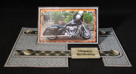 IMP Motorbike by Yvonne Middleton