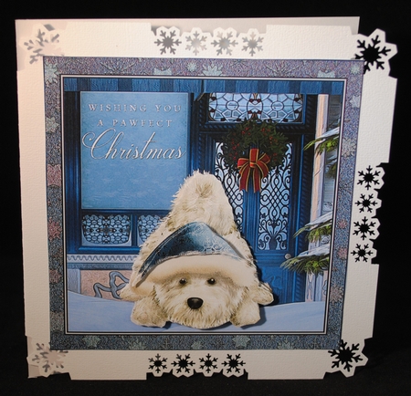 Westie Christmas 2 by Yvonne Middleton